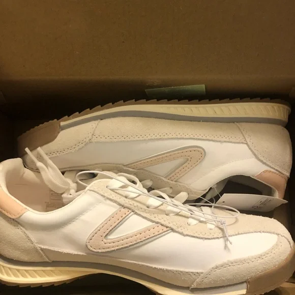 Tretorn White and Cream Athletic Shoes - Picture 3 of 8